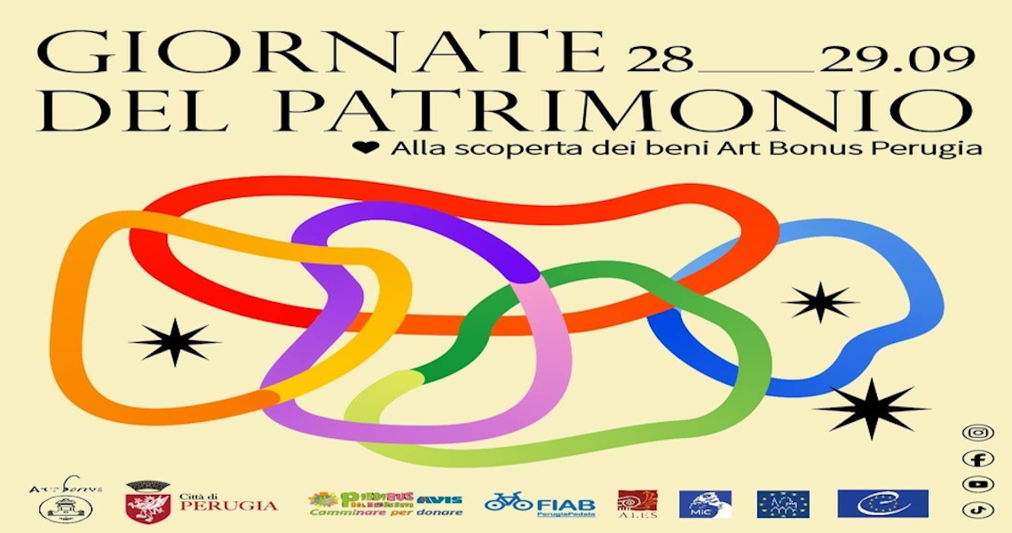 playbill giornate del patrimonio 2024 - Perugia